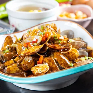 food, oysters and mussels