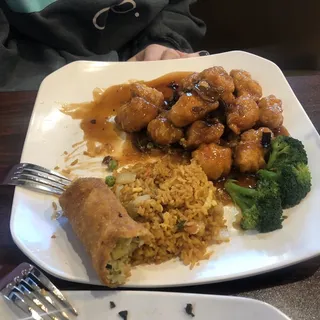 Orange Chicken Lunch