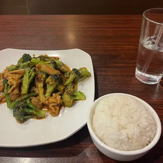 Hunan Chicken with Mixed Vegetables