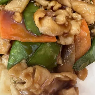 Chicken with Snow Peas