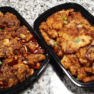 Dry Spicy Tasty Beef with Chili Pepper & Peanuts