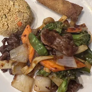 Szechuan Beef with Mixed Vegetables