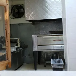 Kitchen looks clean.