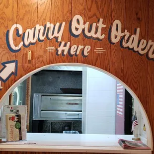 Carry out window.