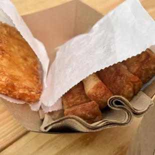 Potato Mitten and French Toasties