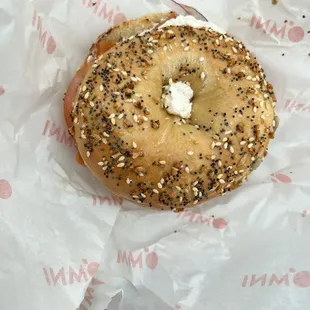 Vegan Lox bagel