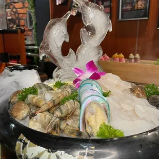 sushi and sashimi, food