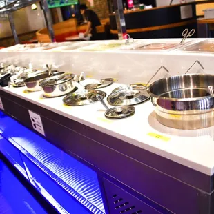 New sauce station!