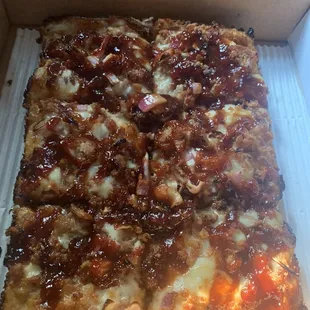 Porky Pig Pizza small deep dish