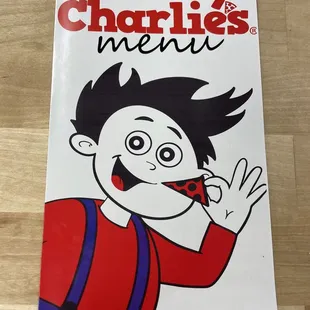 chubby charlie's menu