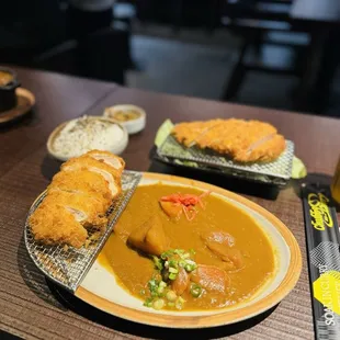 Chicken katsu curry