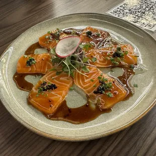 Truffle Salmon Carpaccio