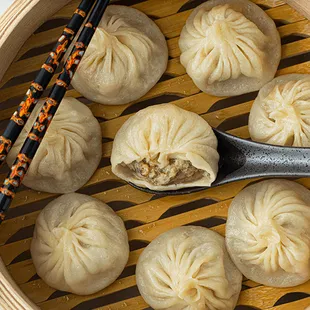 Pork soup dumplings