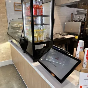 Self-order on the kiosk