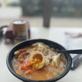 K6 Spicy Chicken Dumplin Ramen
