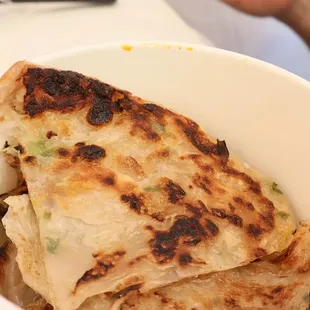 scallion pancakes