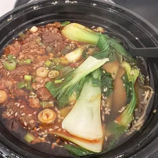 Spicy Beef Ramen Soup