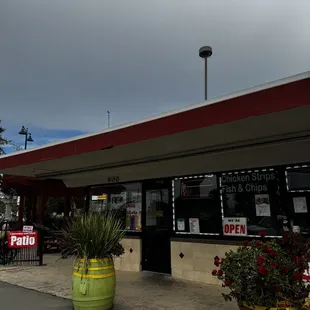 Customer seating Patio