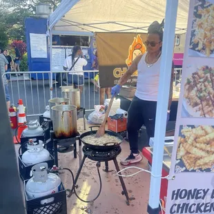 wings fresh from the fryer