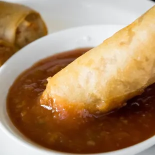 Chubby Chinese Takeout from the Marina -  Egg rolls and other starters