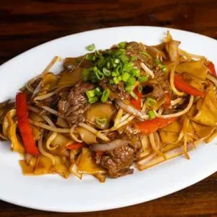 Chubby Chinese Takeout from the Marina -  Beef Chow Fun