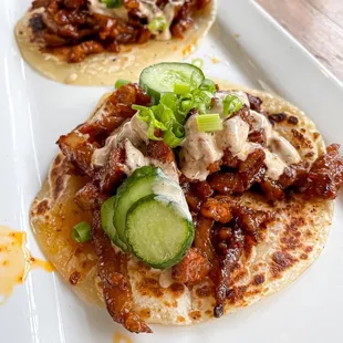 Korean Pork Tacos