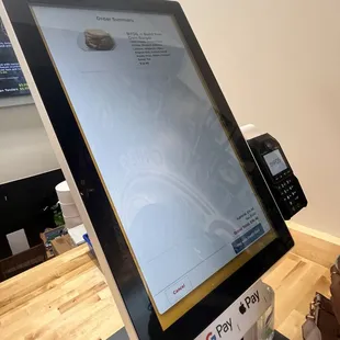 Ordering kiosk