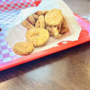 Fried pickles