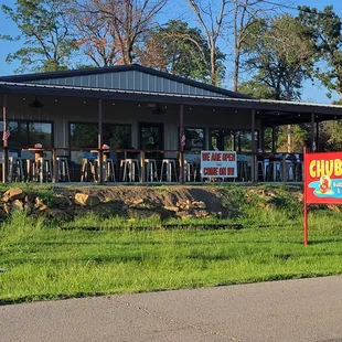 the outside of the restaurant