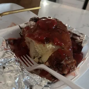 Deep Fried Cheesecake