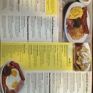 Breakfast Menu