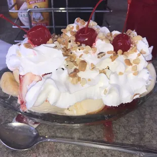 Banana split! Yum!!!