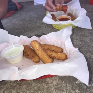 Mmmmm... cheese sticks