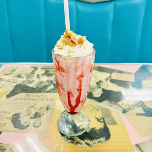 Strawberry Cheesecake Milkshake