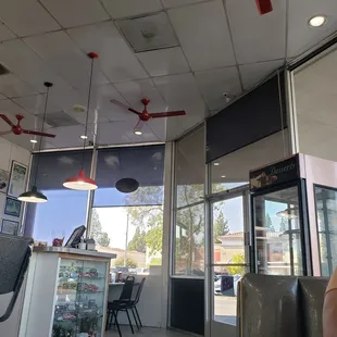 A real diner set-up