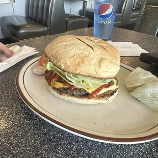 Beat burger in town.