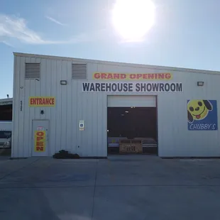 Chubbys new warehouse location!