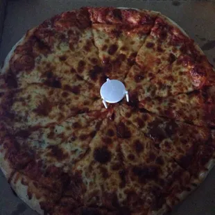 Large cheese pizza