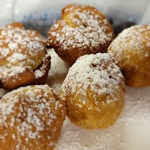 Deep fried Nutella balls