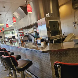 interior, sushi and sashimi