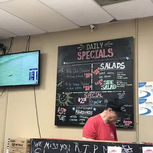 daily specials