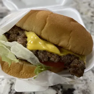 Deluxe Single Burger
