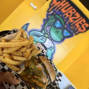 Double Wubzie Hot Burger. Absurdly delicious
