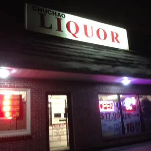 the outside of the building