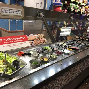 Suspicious salad bar!