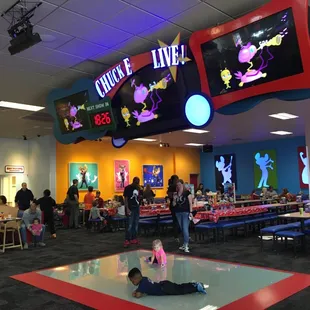 Birthday and dance area
