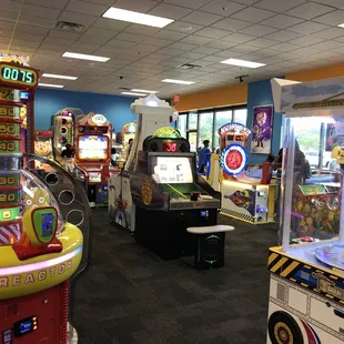 The game floor