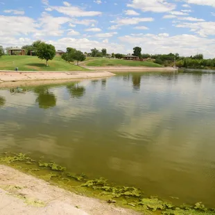 Water in the desert!