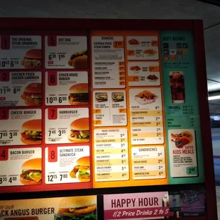 ramen and noodles, menu