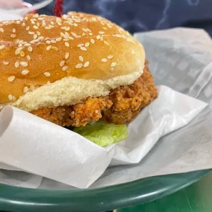 Ultimate Chicken Fried Chicken Sandwich